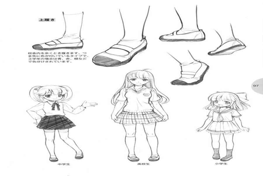 Cách Vẽ Giày Anime Nữ Nam ❤️Giày Cao Gót, Thể Thao Chibi - Chuyên Trang Chia Sẻ Kiến Thức Thời Trang Mới Nhất