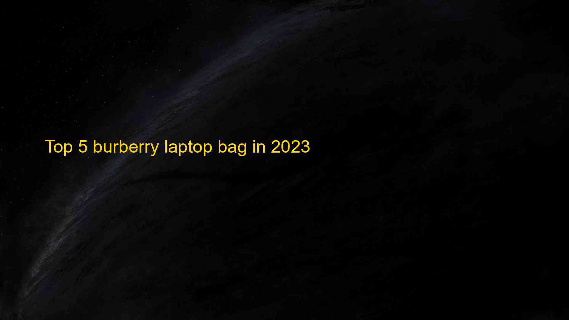 Top 5 burberry laptop bag in 2023 - Chuyên Trang Chia Sẻ Kiến Thức Thời ...
