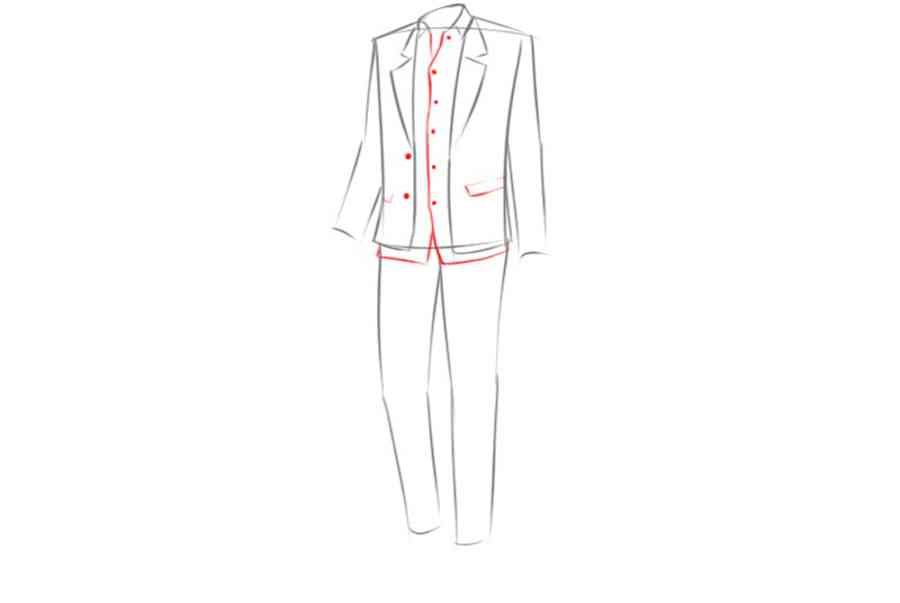 Cách vẽ quần áo nam đơn giản cho người mới học  Cách phối đồ đúng chuẩn