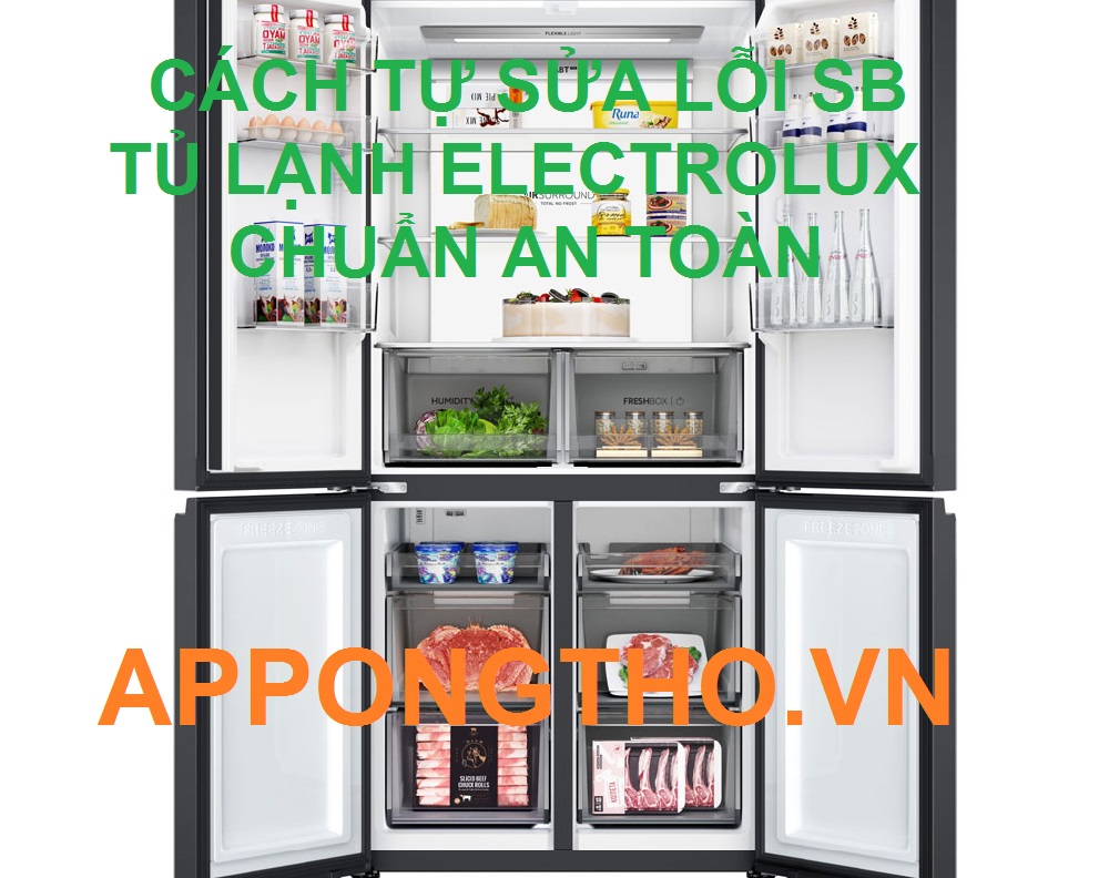 Có nên tự sửa lỗi SB tủ lạnh Electrolux không?