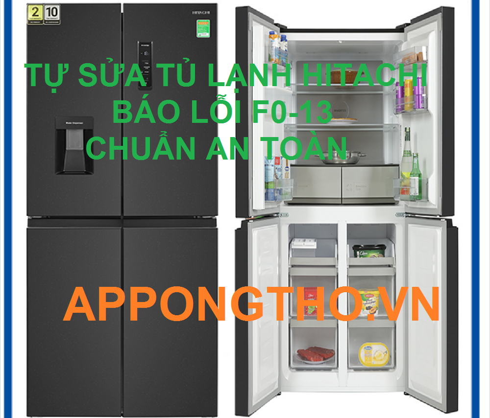 Bảo Hành Tủ Lạnh Hitachi Lỗi Nháy Đèn 13 Lần Tại Hà Nội